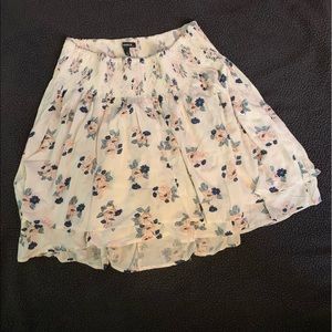 Torrid Smocked Tiered Skater Skirt